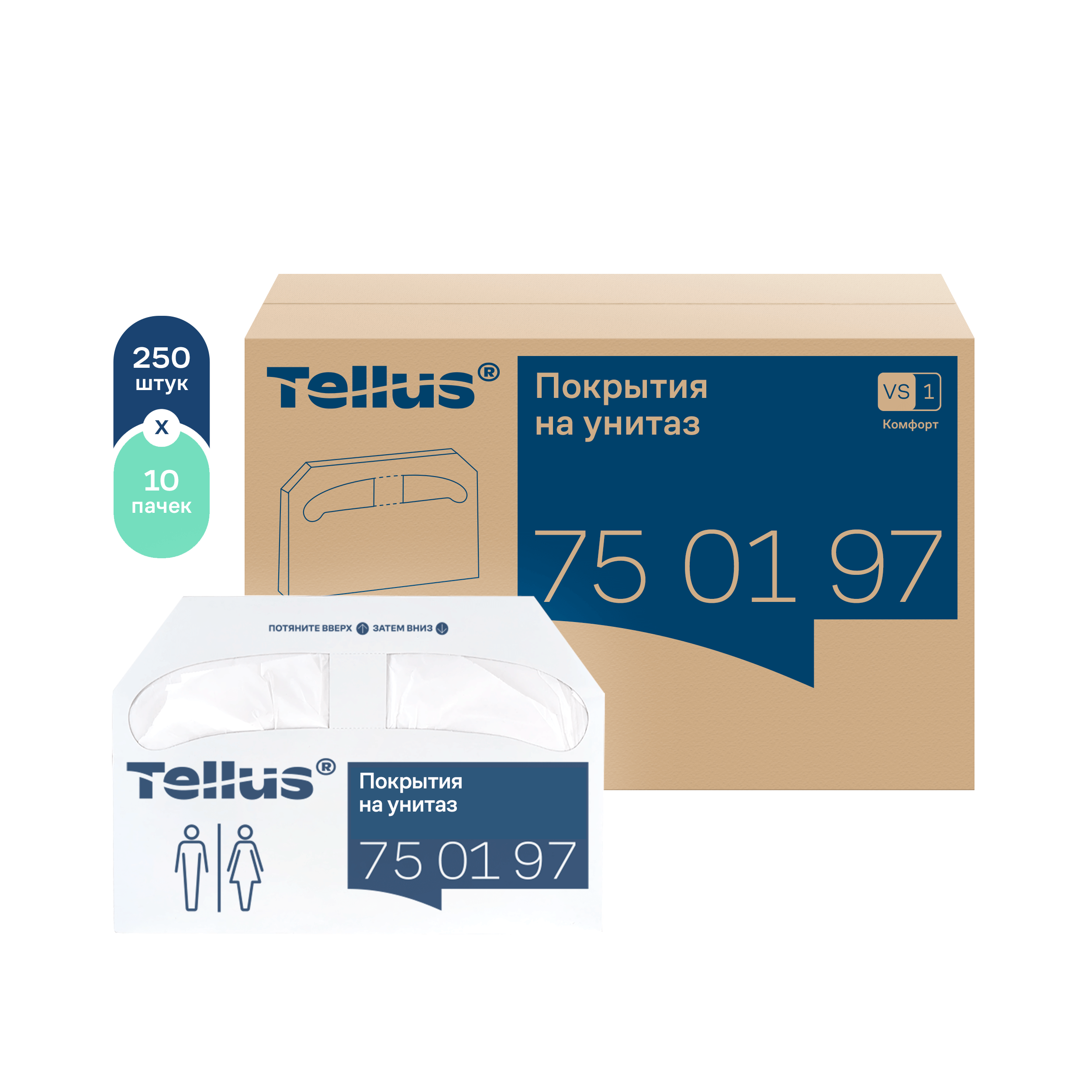 Tellus покрытия на унитаз